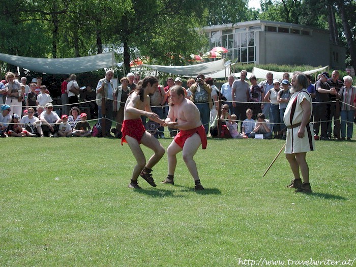 Ringkampf in Carnuntum